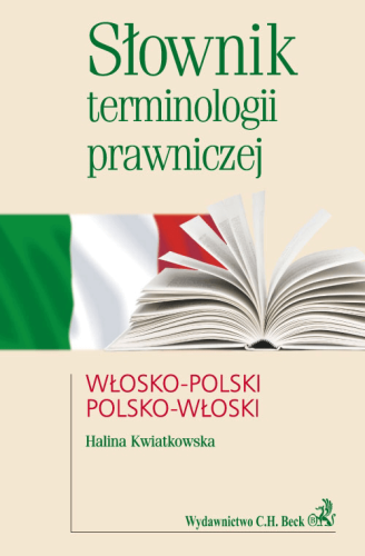 Słownik terminologii prawniczej włosko-polski/polsko-włoski 