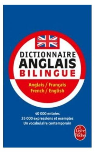 Dictionnaire bilingue anglais-francais