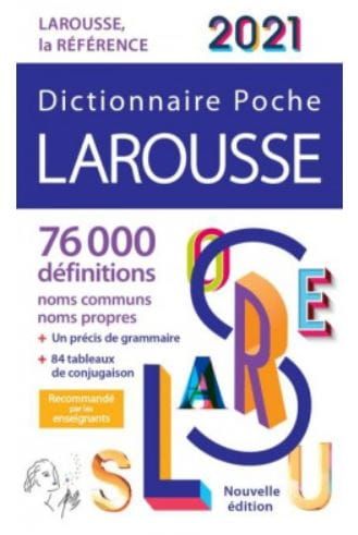 Dictionnaire Larousse de poche 2021