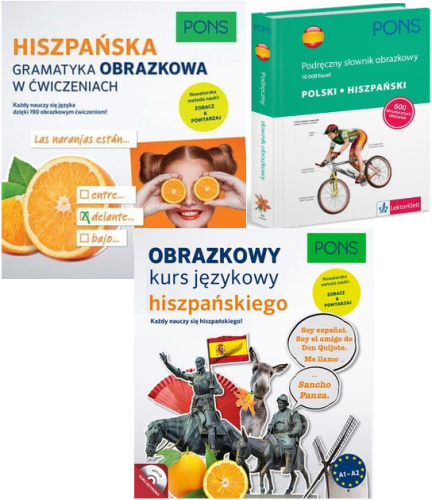 Hiszpański dla wzrokowców - zestaw