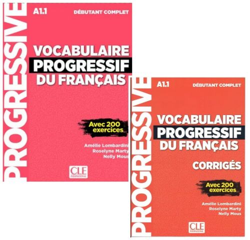 Vocabulaire progressif debutant complet - zestaw 1