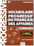 Vocabulaire progressif des affaires klucz odpowiedzi