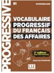 Vocabulaire progressif du français des affaires - Niveau intermédiaire - podręcznik + CD