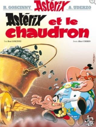 Asterix et le chaudron komiks tom 13