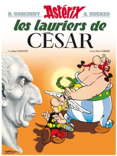 Asterix Les lauries de Cesar komiks tom 18