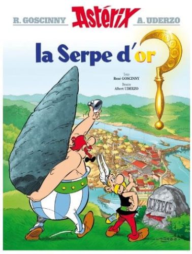 Asterix La serpe d'or komiks tom 2