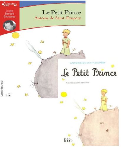 Petit Prince - zestaw 1 książka + audiobook