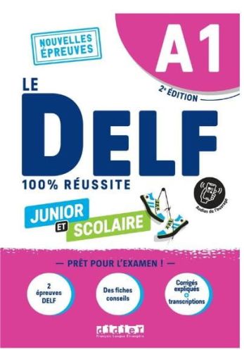 DELF 100% reussite A1 scolaire et junior książka + zawartość online ed. 2022