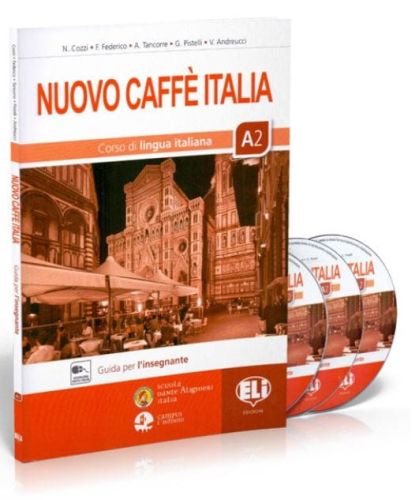 Nuovo Caffè Italia A2 guida per l'insegnante: przewodnik metodyczny + e-podręcznik
