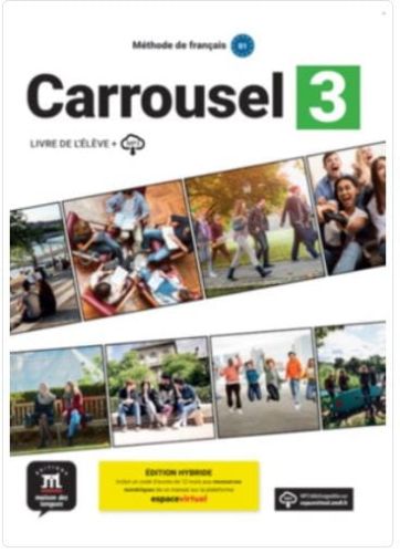Carrousel 3. Podręcznik. Édition hybride 