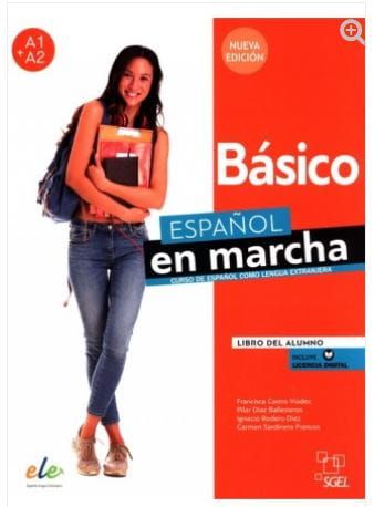 Nuevo Espanol en marcha basico A1+A2 ed. 2021 podręcznik do nauki języka hiszpańskiego