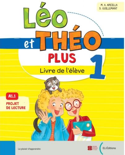 Léo et Théo PLUS 1 - livre de l'élève + livre actif: książka ucznia + interaktywny e-podręcznik