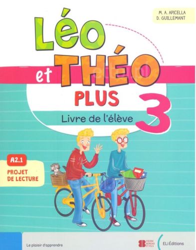 Léo et Théo PLUS 3 - livre de l'élève + livre actif: książka ucznia + interaktywny e-podręcznik