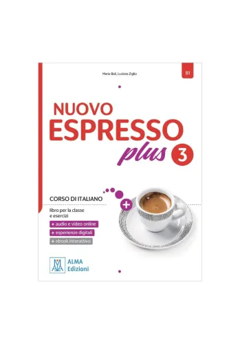 Nuovo Espresso Plus 3 podręcznik + ćwiczenia + wersja cyfrowa